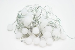 Ogrodowe oświetlenie – zewnętrzne diody 50 LED ciepły biały