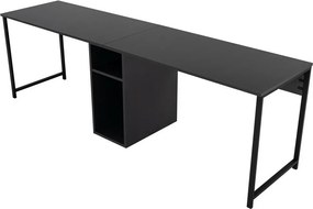 Biurko Twin Anthracite and Black