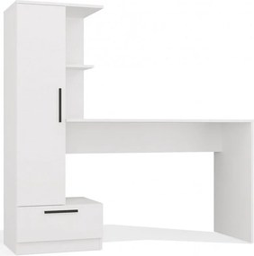 Zestaw Biurko + Regał COSMO BIAŁY