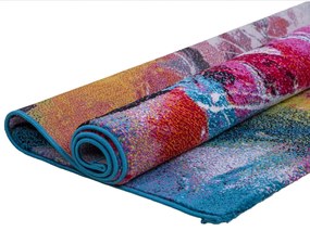 Dywan nowoczesny Folk ekspresja wielokolorowy 160 cm x 230 cm