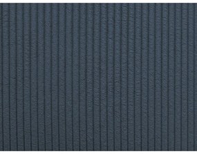 Ciemnoniebieski sztruksowy podnóżek Nihad modular – Bobochic Paris