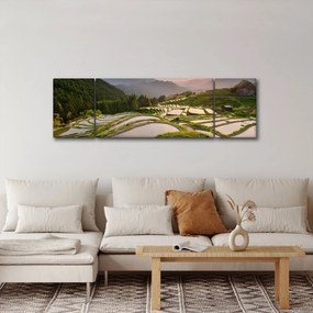 Obraz - Tarasy ryżowe (170x50 cm)