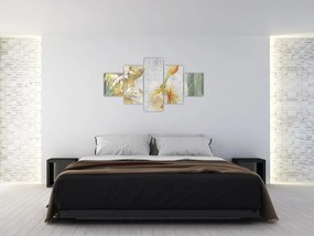 Obraz - Kwitnące kaktusy (125x70 cm)
