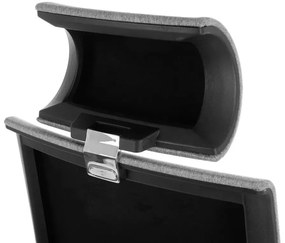 Fotel biurowy ZN-805-C czarny STEMA