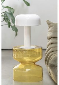 Szklany okrągły stolik ø 35 cm Doble – Leitmotiv