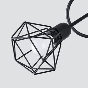 Żyrandol ARTEMIS 3S czarny SOLLUX  LIGHTING