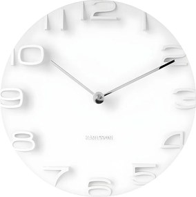 Zegar ścienny On The Edge - Biały - Ø42cm