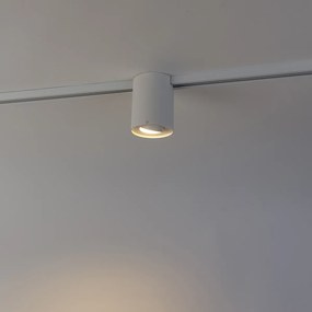 Nowoczesny reflektor szynowy jednofazowy biały - Rondoo Up