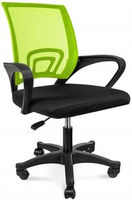 Zielony fotel obrotowy do biurka - Hagar 4X