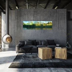 Obraz - jezioro (170x50 cm)