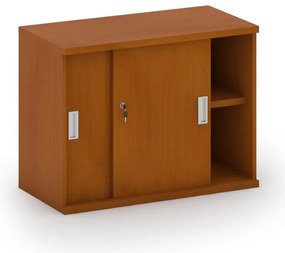 Nadstawka z przesuwnymi drzwiami MIRELLI, 800 x 400 x 600 mm, czereśnia