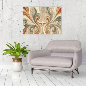 Obraz - Wiry w ziemistych barwach (70x50 cm)