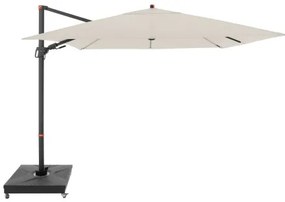 MyZone 280 x 280 cm - wahadłowy parasol ogrodowy z bocznym słupkiem : Substancja Desen - 820