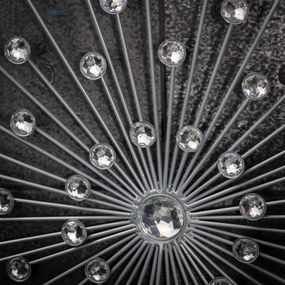 Dekoracja Space silver 48cm