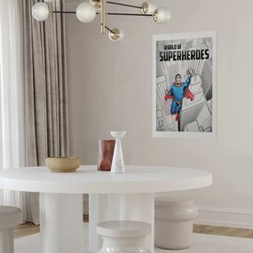 Plakat Superheroes 60x90 cm bez ramy z marginesem ARTGEIST B