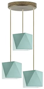 Geometryczna lampa wisząca nad stół - B3-Z49
