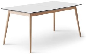 Rozkładany stół z dodatkowym białym blatem z białym 100x210 cm Meza – Hammel Furniture