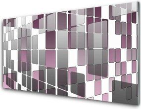 Szkło do Kuchni na Ścianę Symetria Nowoczesnej Formy