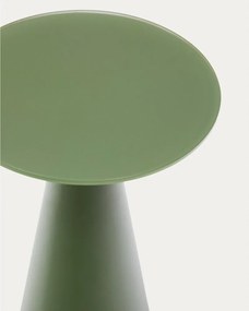 Okrągły stolik ze szklanym blatem ø 35 cm Wilshire – Kave Home