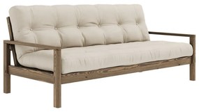 Beżowa rozkładana sofa 205 cm Knob – Karup Design