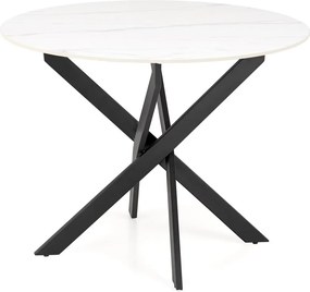 Okrągły stół Edgar 2 Halmar z blatem ze spieku