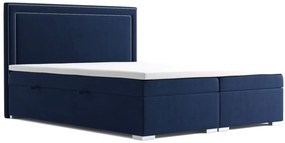 Podwójne łóżko boxspring Soho 160x200 - 32 kolory