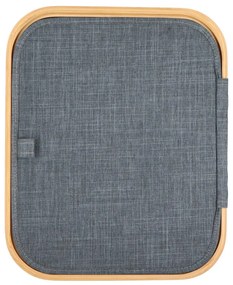 Skladany kosz NOLVIO 25 L, niebiesko-szary