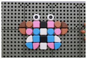 Masterkidz zestaw kołeczki w kształcie figur geometrycznych 64szt do tablic stem
