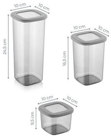 Pojemniki na żywność 18 szt. na żywność Fresco – Hermia