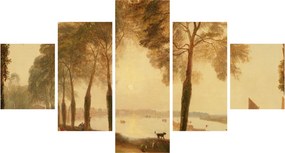 Obraz - Joseph Mallord William Turner, Mortlake Terrace, reprodukcje (125x70 cm)