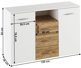 Szafka GABRIELA, biała
