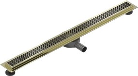 Mexen Flat 360° M33 odpływ liniowy obrotowy 90 cm, złoty - 1533090-40