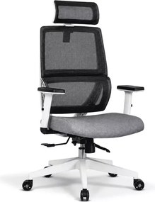 Lirunit – ergonomiczny fotel biurowy obrotowy z regulowanym zagłówkiem