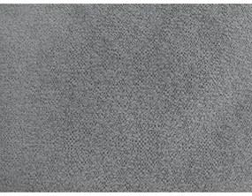 Szary podnóżek z tkaniny szenilowej Roxelane – Bobochic Paris