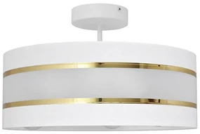 Żyrandol HELEN 3xE27/15W/230V biały/złoty