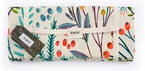 Koc piknikowy Surdic Manta Picnic Flores Vintage z motywem kwiatów, 140 x 170 cm