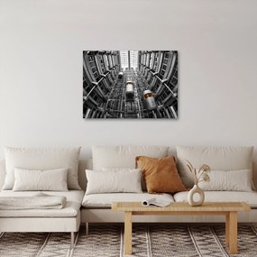 Obraz wind w budynku (70x50 cm)