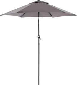 Składany parasol z rączką, 210 cm, antracyt
