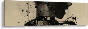 Obraz - Kobieta jazzowa (170x50 cm)
