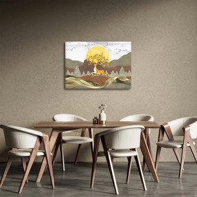 Obraz jelenia (70x50 cm)