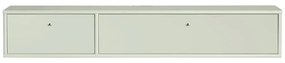 Miętowa szafka pod TV 136x22x32,5 cm Mistral – Hammel Furniture