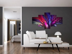 Abstrakcyjny obraz drzewa (125x70 cm)