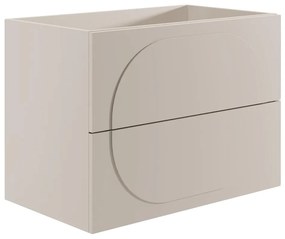 Szafka łazienkowa wisząca   - Beżowa - 80 cm - VUTOMA