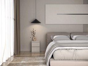 Szafka Nocna Malwa M2 |  Kaszmir | 30x30x40 cm | 2 Szuflady