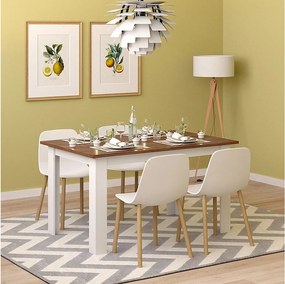 Stół do jadalni orzech włoski 140x90x76 karlos