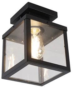 Industrialna inteligentna lampa sufitowa zewnętrzna czarna z ST64 Wifi - Rotterdam