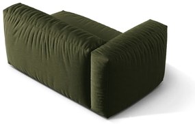 Zielony moduł sofy (lewostronny) Martina – Micadoni Home