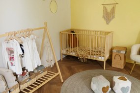 Łóżeczko dziecięce NINA 120x60 sosna LITTLE SKY