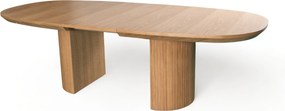 Stół rozkładany STILO Dąb do Salonu Jadalni 200-300 x 110 x 76 cm, Owalny