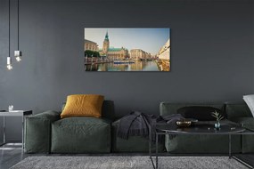 Obraz drukowany na płótnie Portowa Katedra w Hamburgu